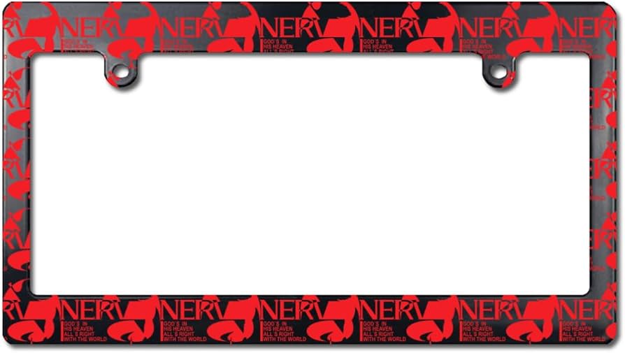 Amazon.co.jp: 新世紀エヴァンゲリオン ネルフ ナンバーフレーム 前後2