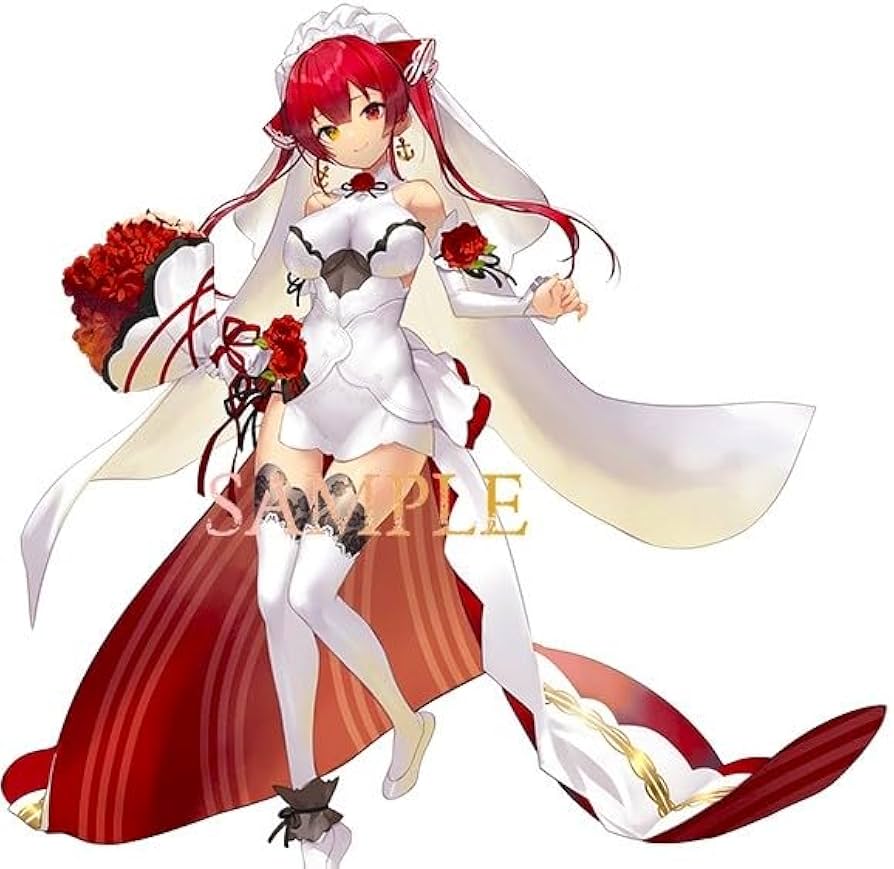 Amazon.co.jp: 宝鐘マリン アクリルスタンド ウエディングドレス