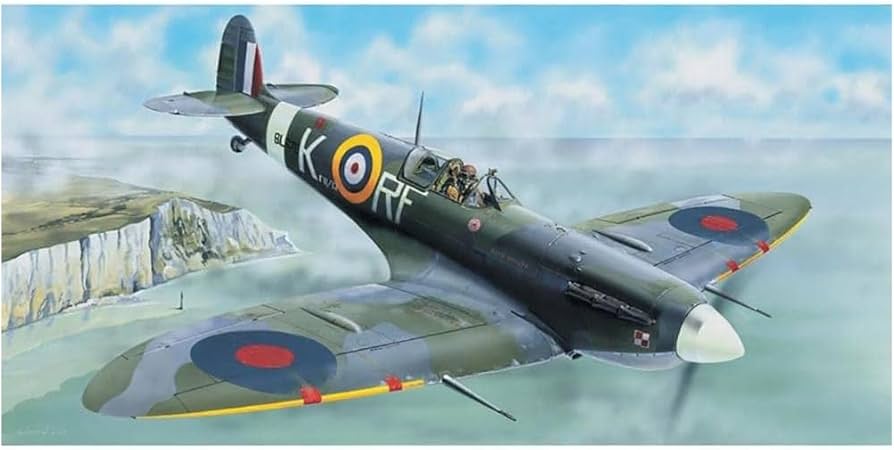 Amazon.com: Trumpeter 1/24 Supermarine Spitfire MK.Vb Plastic