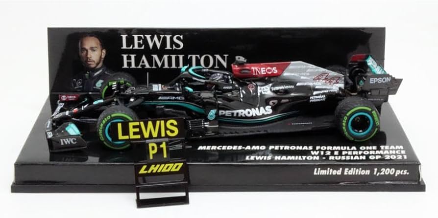 Amazon | 1/43 ミニチャンプス メルセデス AMG F1 W12 ルイス