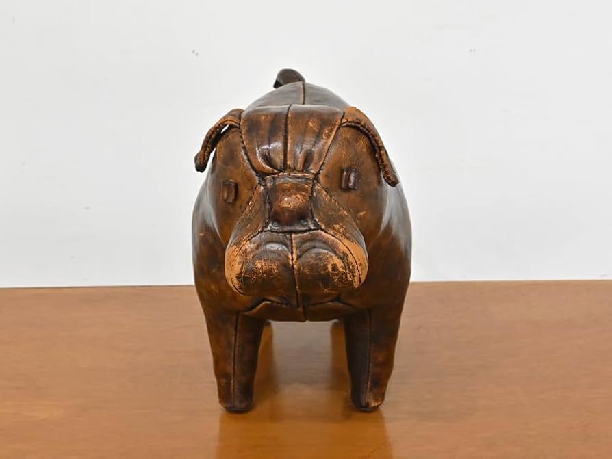 Amazon.co.jp: 60年代ヴィンテージ イギリス Omersa 本革 アニマル