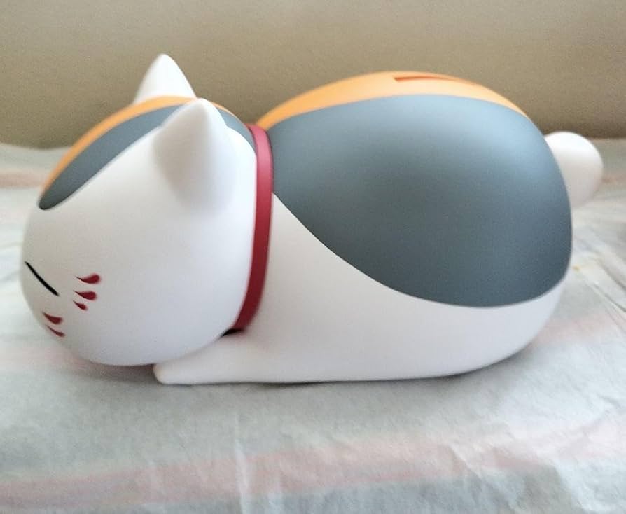 Amazon.co.jp: 夏目友人帳 ニャンコ先生ソフビ貯金箱 うつせみに結ぶ