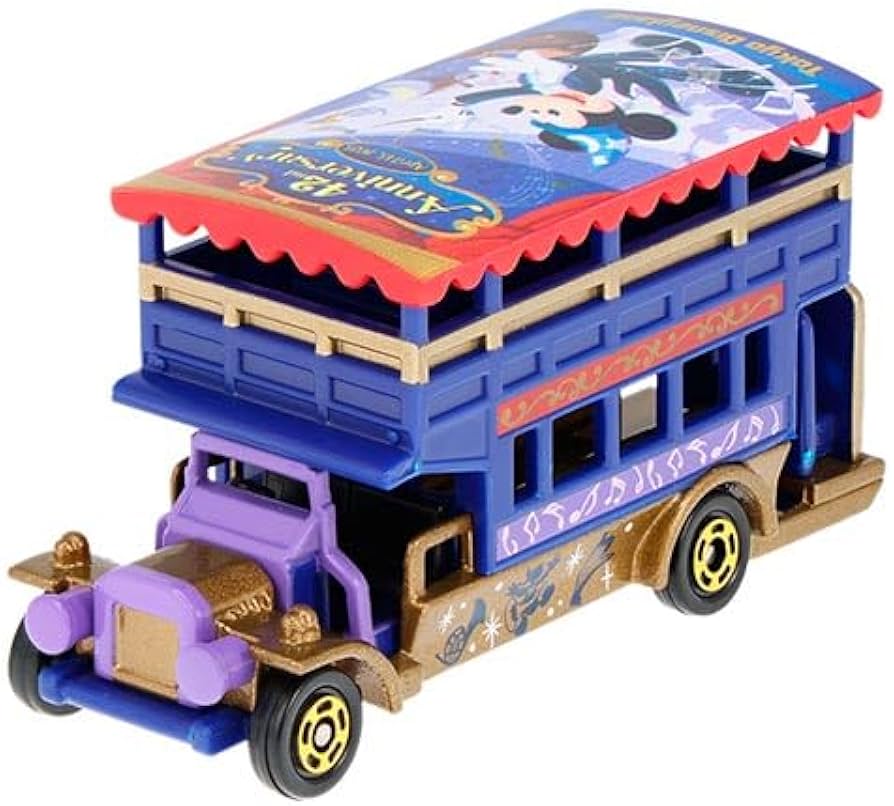 Amazon | ディズニー 42周年 トミカ オムニバス ミッキーのフィルハー