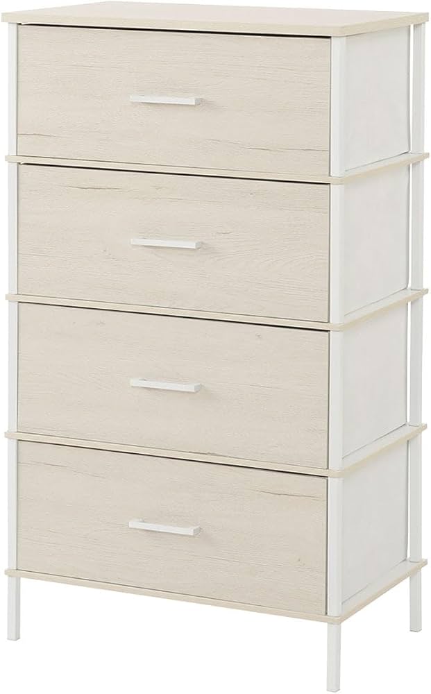 Amazon｜ニトリ(NITORI) チェスト4段 CS2s ホワイトウォッシュ 8410447