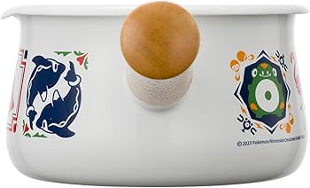 Amazon.co.jp: Pokemon Center Original Enamel Milk Pan Paldea tile