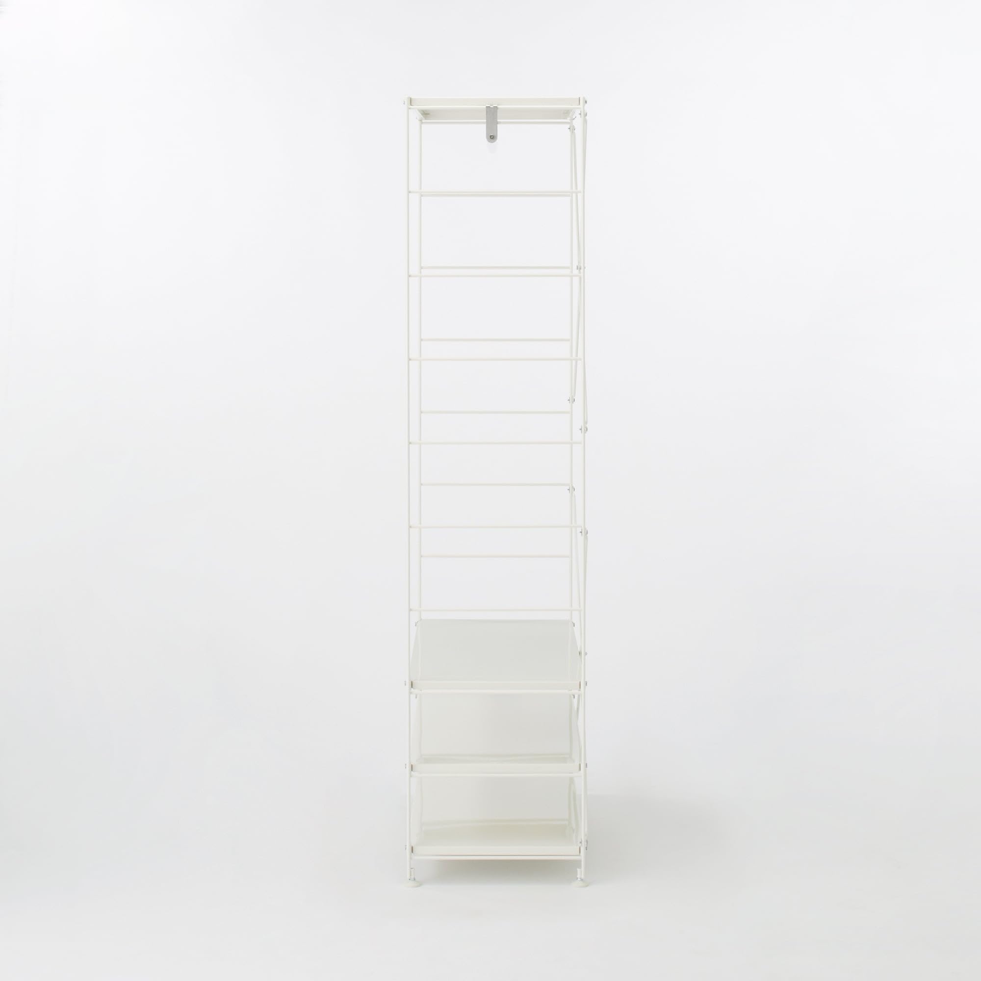 Amazon｜MUJI 無印良品 スチールユニットシェルフ ワードローブセット