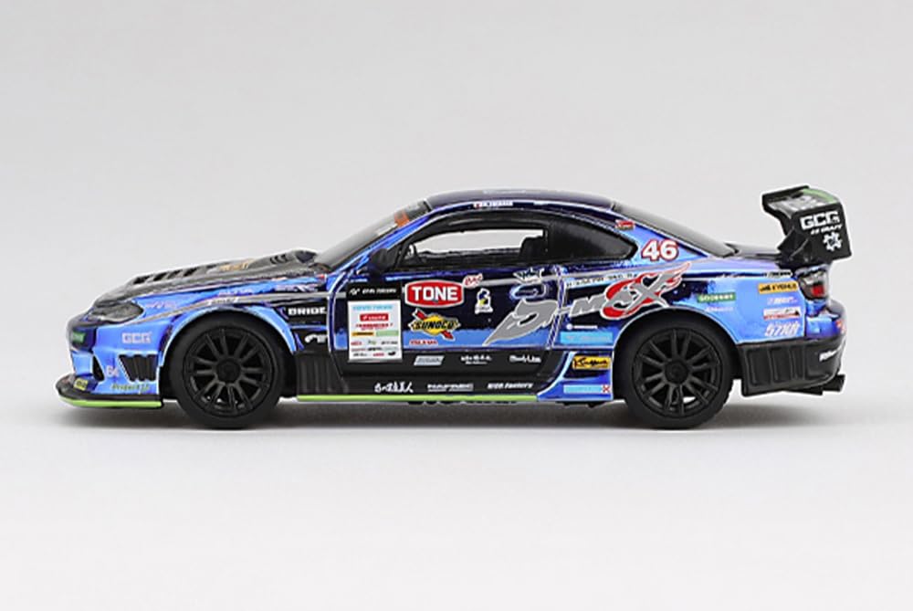 Amazon | MINI GT 1/64 ニッサン シルビア (S15) D1 GP 2023#46 D-MAX