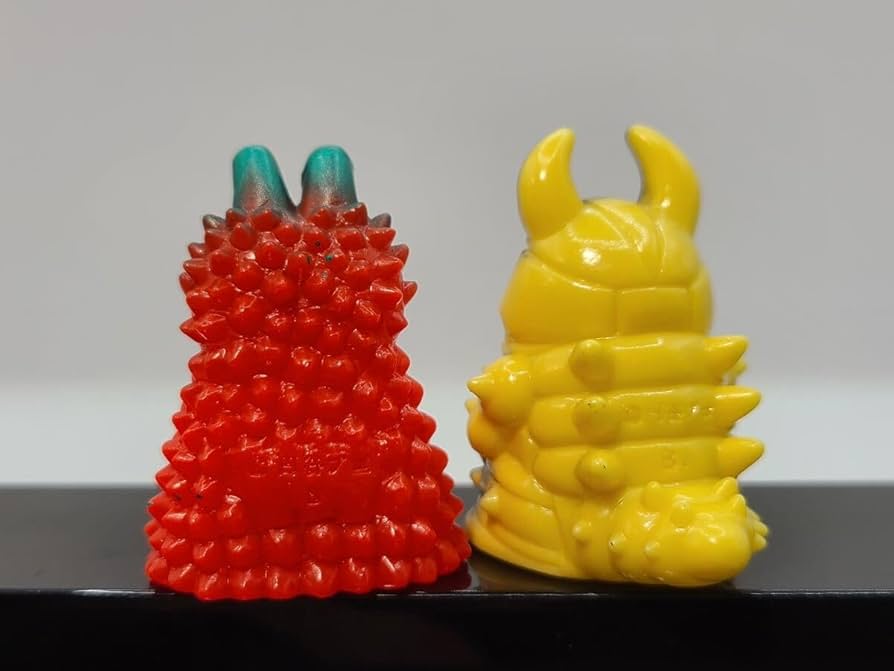 Amazon.co.jp: ◇ マン 怪獣 指人形 ミニ ソフビ フィギュア グドン