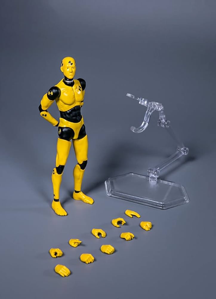 Amazon.co.jp: 1/12アクションフィギュア 男性テストマン衝突試験用