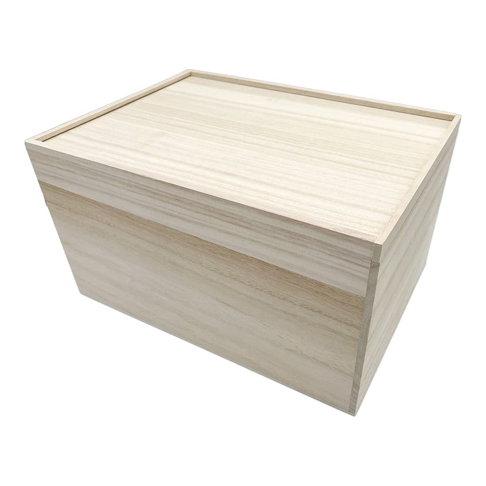 Amazon.co.jp: 国産桐箱 内寸H28×W20×D15cm 落し蓋 : ホーム＆キッチン