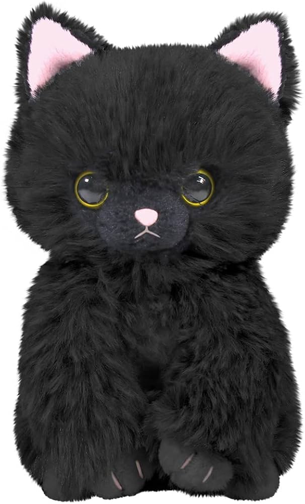 Amazon.co.jp: オスト(Osute) ちびみまもるにゃん 黒ネコのクロ