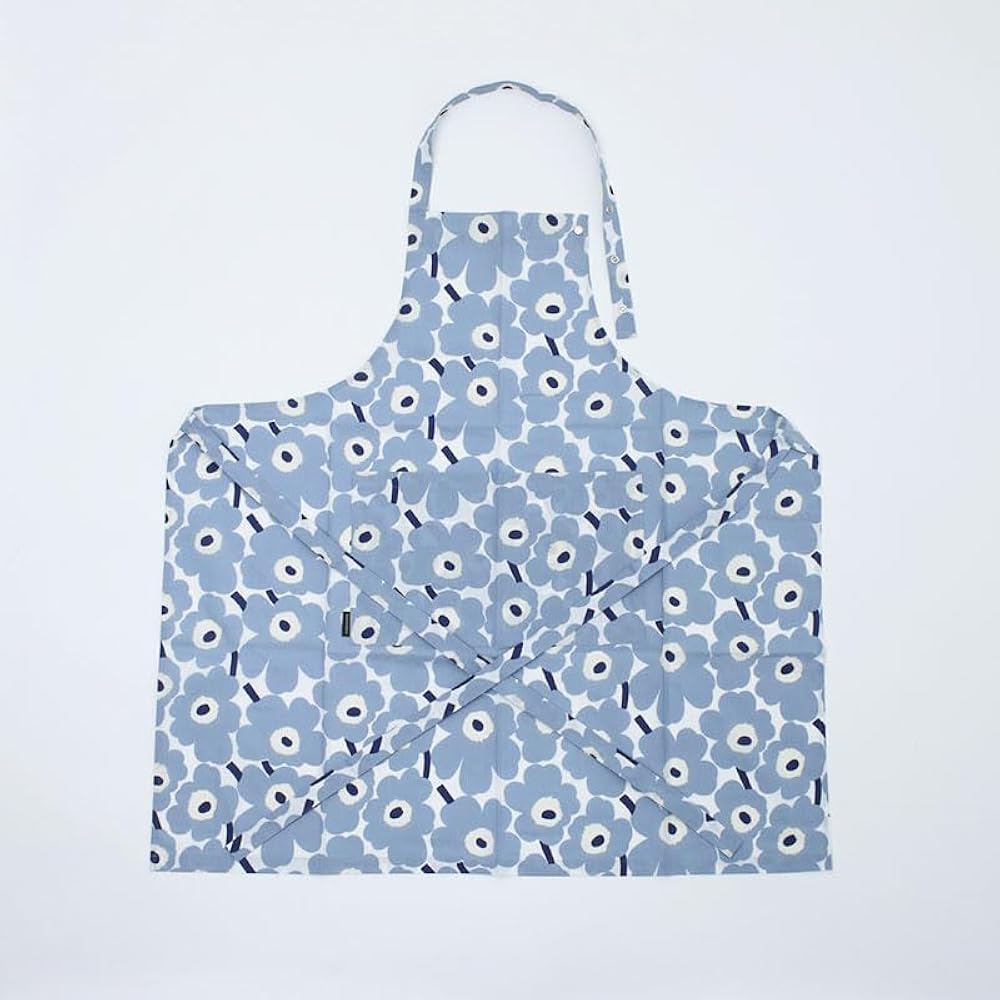 Amazon.co.jp: [マリメッコ] ミニ ウニッコ エプロン 日本限定 ブルー