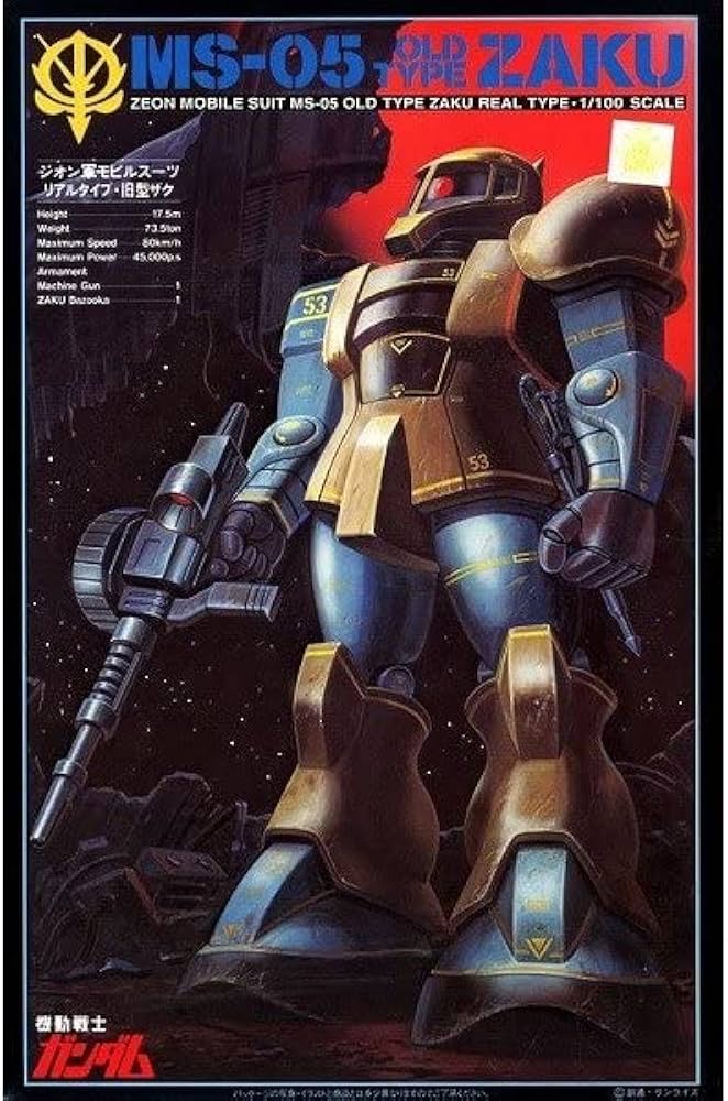 Amazon | 〈旧キット〉 機動戦士ガンダム リアルタイプ・旧ザク 1/100