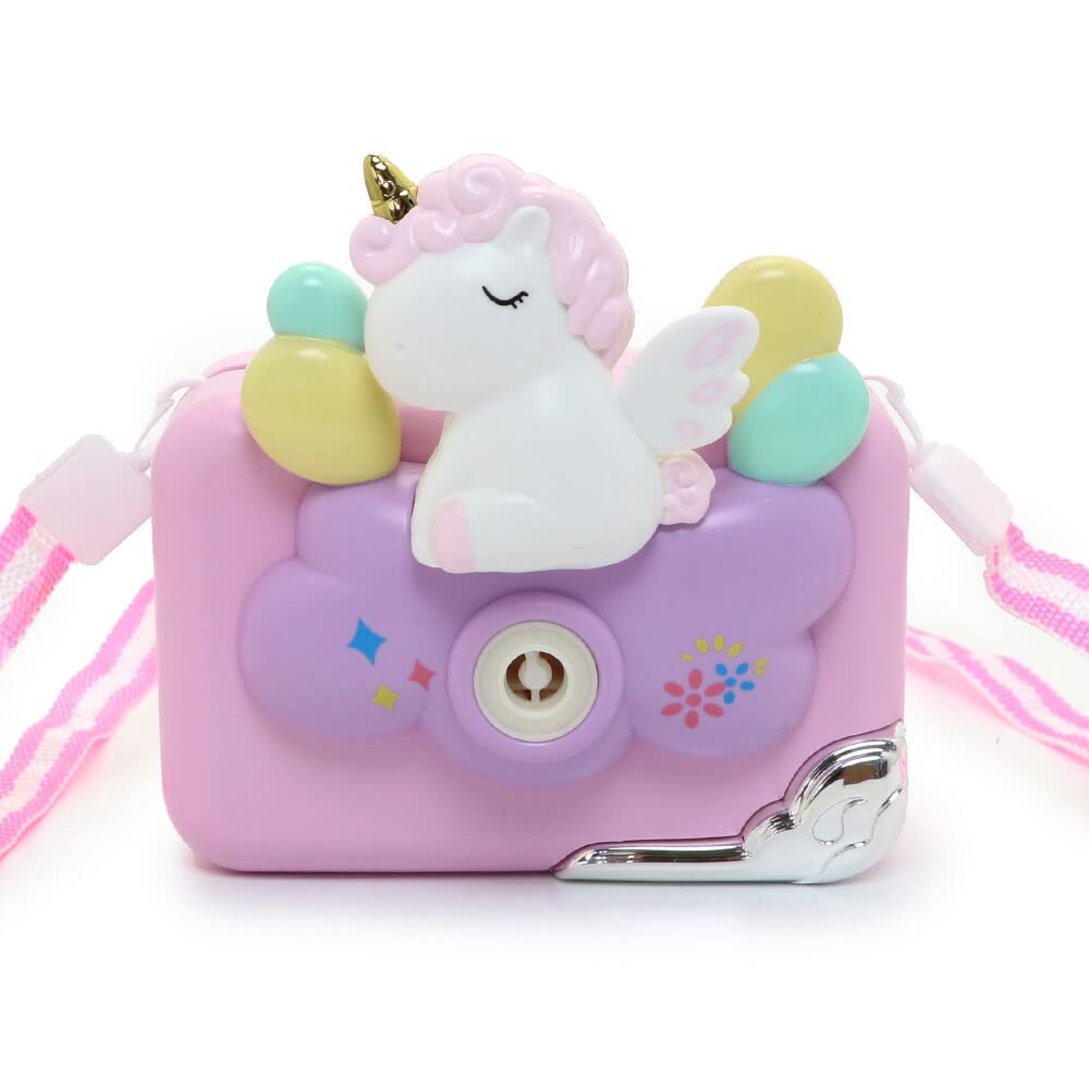 Amazon | マザーガーデン ユニコーン バブル カメラ メロディ付き 電動