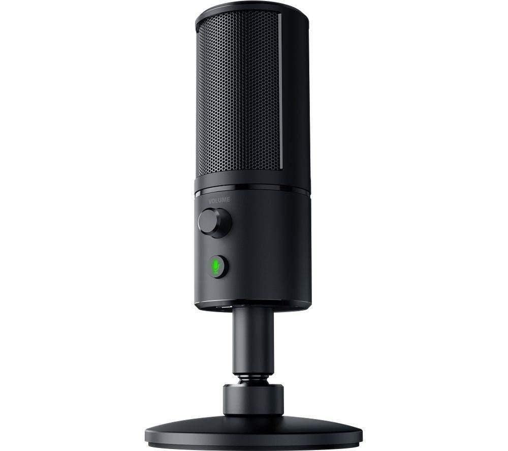 Amazon.co.jp: Razer Seiren X USBデジタルマイク＆ヘッドフォンアンプ
