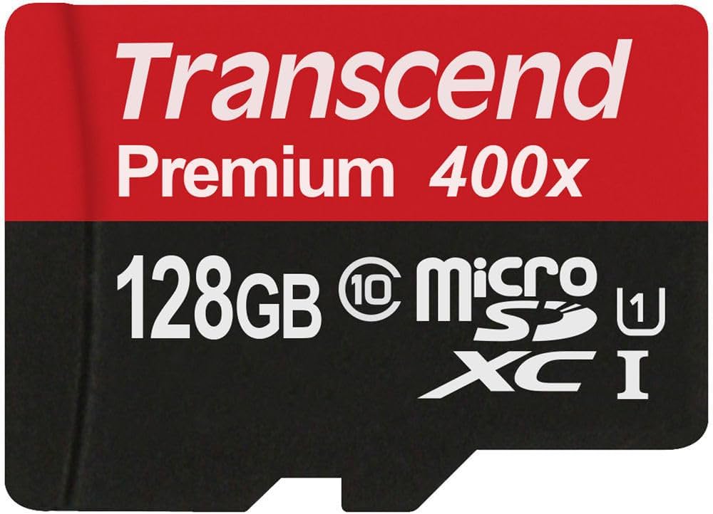 Amazon.com: Transcend 128GB MicroSDXC Class10 UHS-1 Memory Card