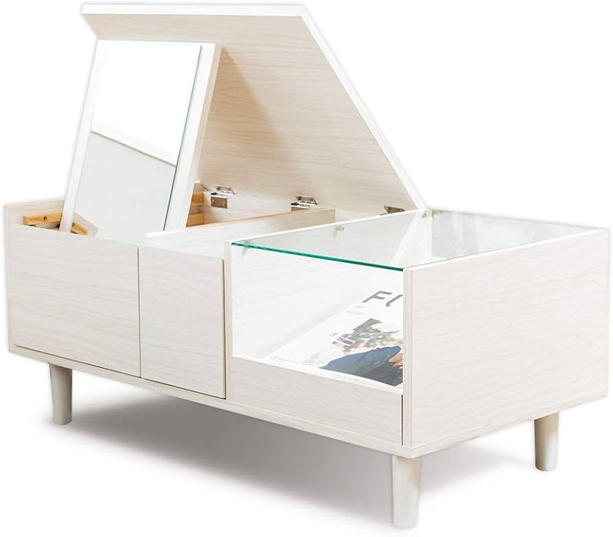 Amazon｜アイリスプラザ テーブル ドレッサー ローテーブル ドレッサー