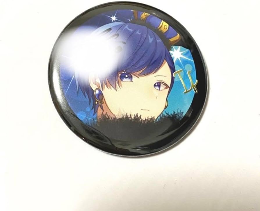 Amazon.co.jp: いれいす If 缶バッチ 第5弾 サイン入り Blue BM : おもちゃ