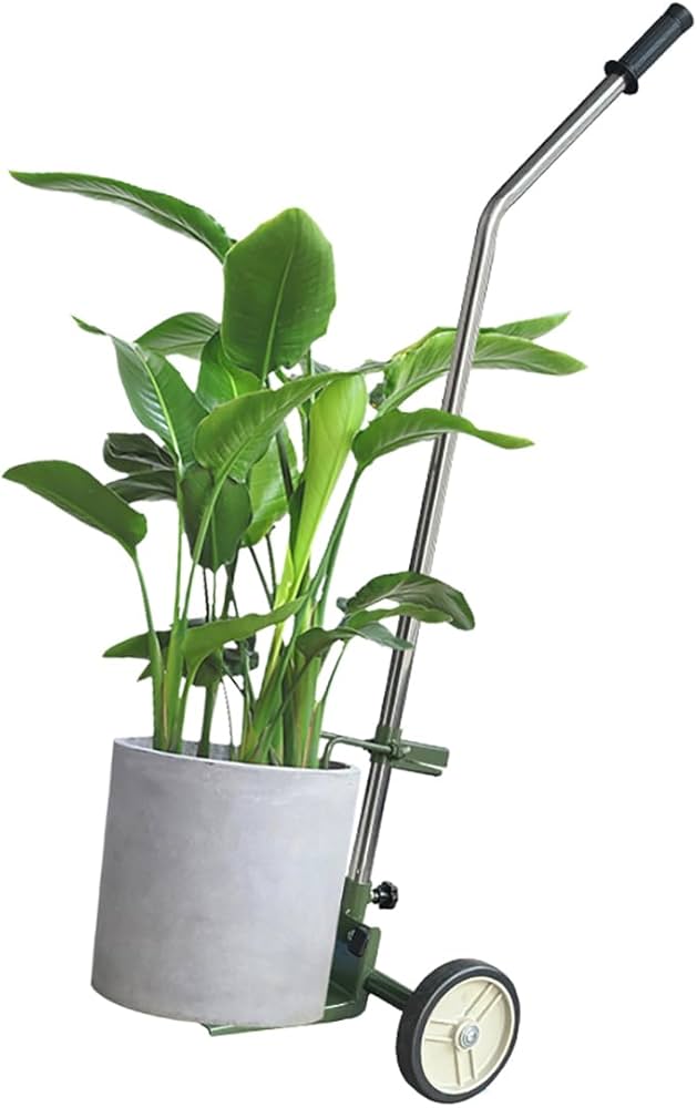 Amazon.co.jp: KoiFlow ムーバードリー 大型植木鉢移動用カート