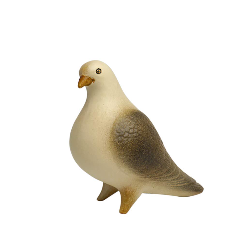 Amazon.co.jp: ［リサラーソン］Lisa Larson 置物 ハト（1）Pigeon