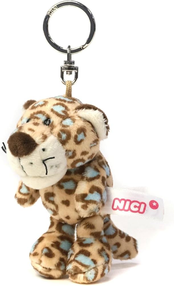 Amazon.co.jp: NICI(ニキ)BB レパード 10cm ブルー : ファッション