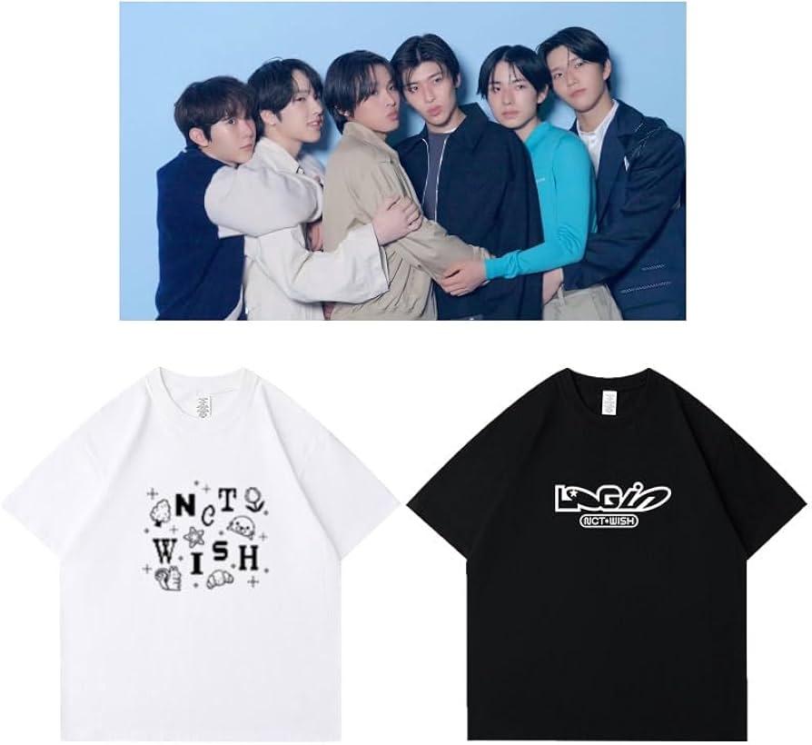 Amazon.co.jp: NCT WISH 2024 ツアー LOGin Tシャツ 応援服 NCT WISH