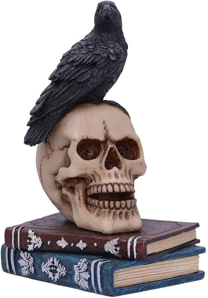 Amazon.com: Nemesis Now Raven's Spell 10.3cm, Black U5744U1 : Home