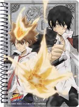 Amazon.co.jp: 家庭教師ヒットマンREBORN! A6リングノート ツナ&雲雀