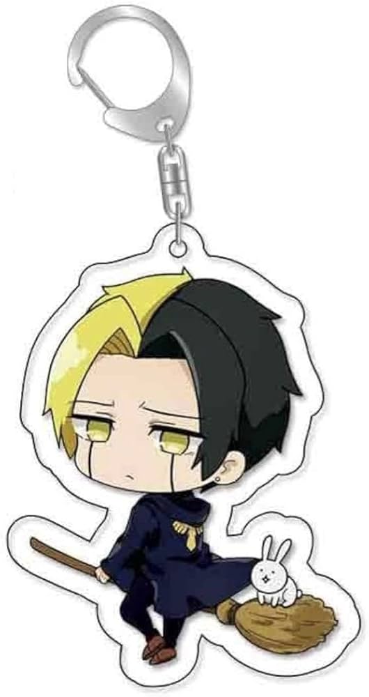 Amazon.co.jp: MASHLE アクリルキーホルダー レイン エイムズ 箒