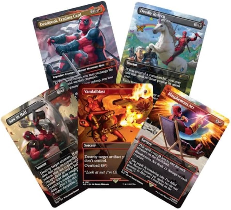 MTG Secret Lair x Marvel's Deadpool : Amazon.ca: Toys & Games