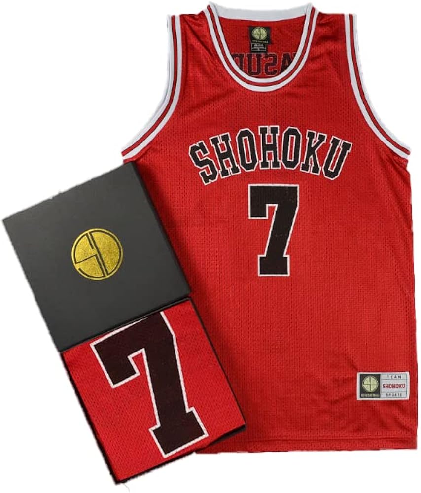 Amazon.co.jp: SLAM DUNKスラムダンク ユニフォーム 背番号 7湘北宮城