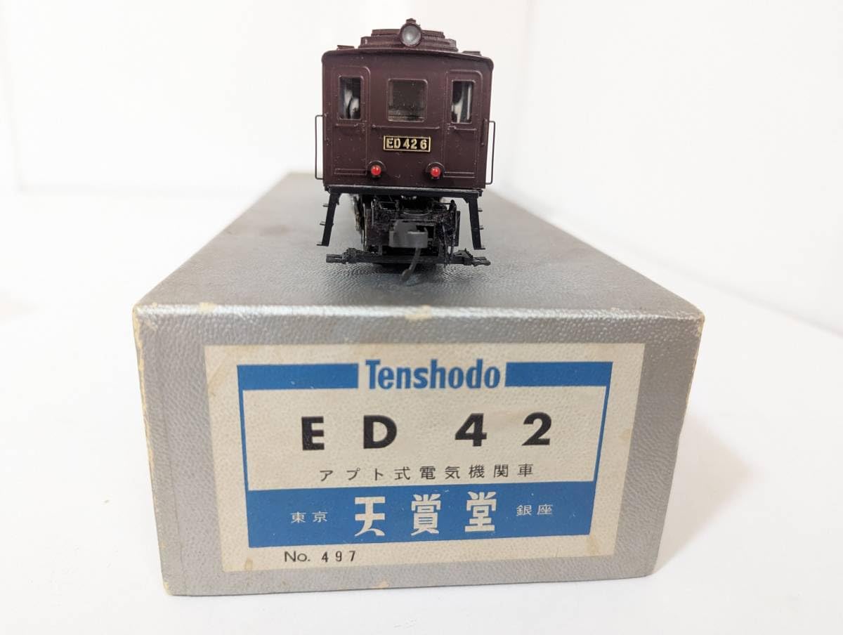 Amazon | 動作確認済み 箱付 希少 天賞堂 0707 497 国鉄 ED42形 アプト