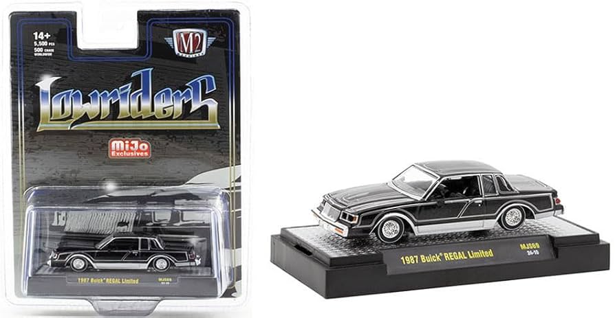 Amazon | M2 Machines 1/64 ビュイック リーガル 1987 ブラック