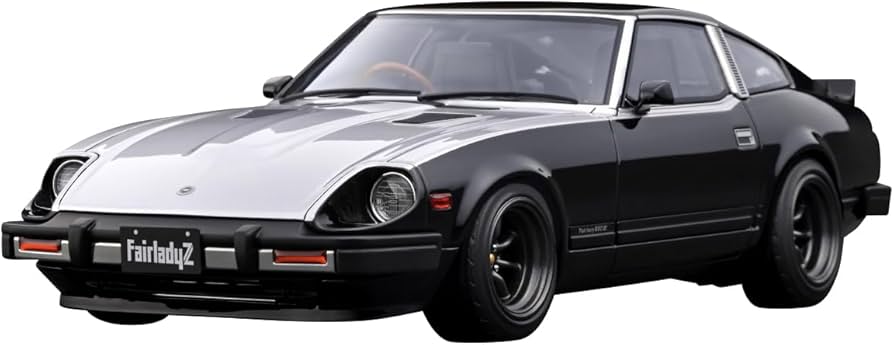 Amazon | ignition model 1/18 Nissan Fairlady Z (S130) Black/Silver