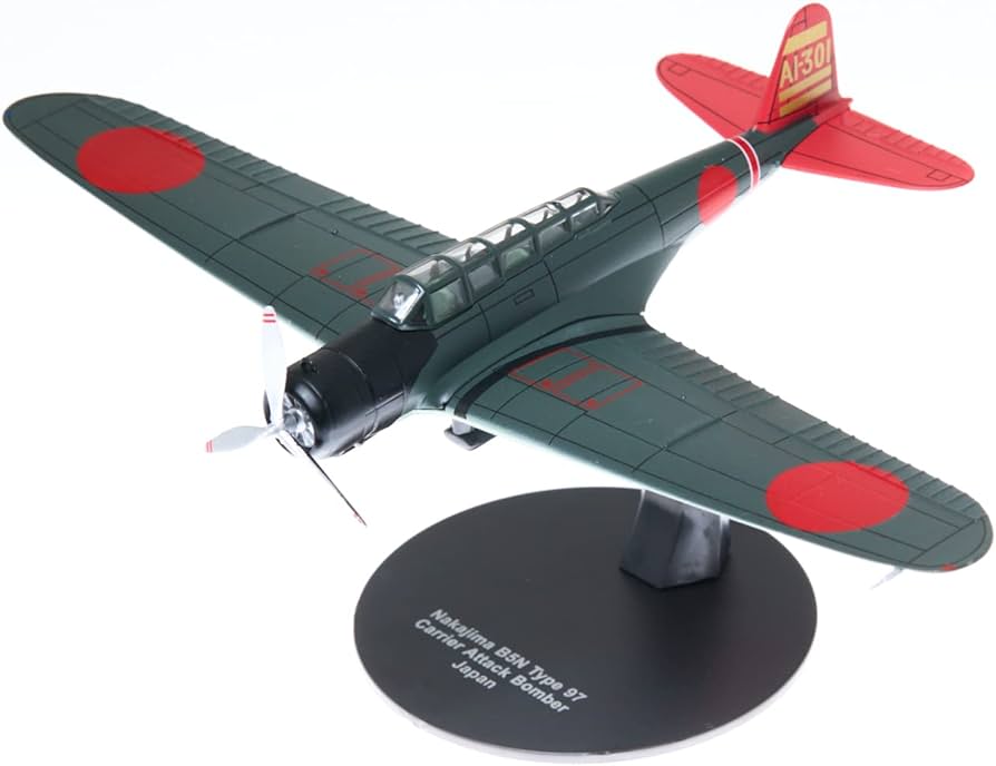 Amazon | 日本海軍 戦闘機 ダイキャスト モデル 1/72 B5N 97型 艦上