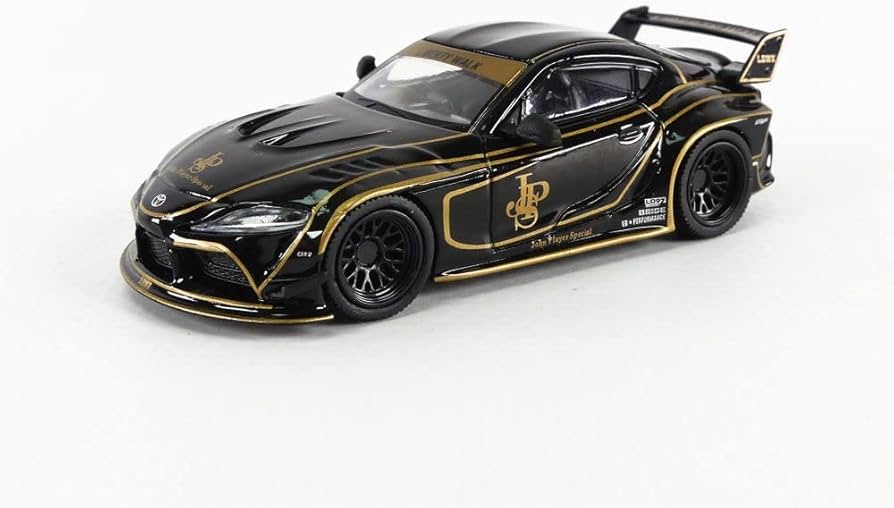 Amazon | MINI GT 1/64 LBWORKS GR スープラ JPS (右ハンドル) 完成品