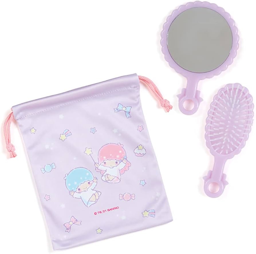 Amazon.co.jp: サンリオ(SANRIO) リトルツインスターズ ミラー&ブラシ