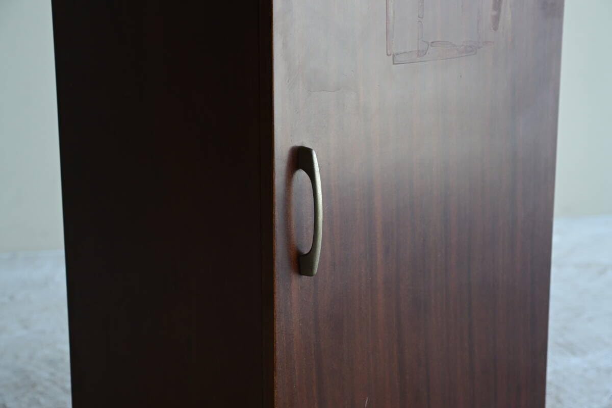 Amazon.co.jp: 【昭和レトロ】レコードラック木製収納オーディオ家具