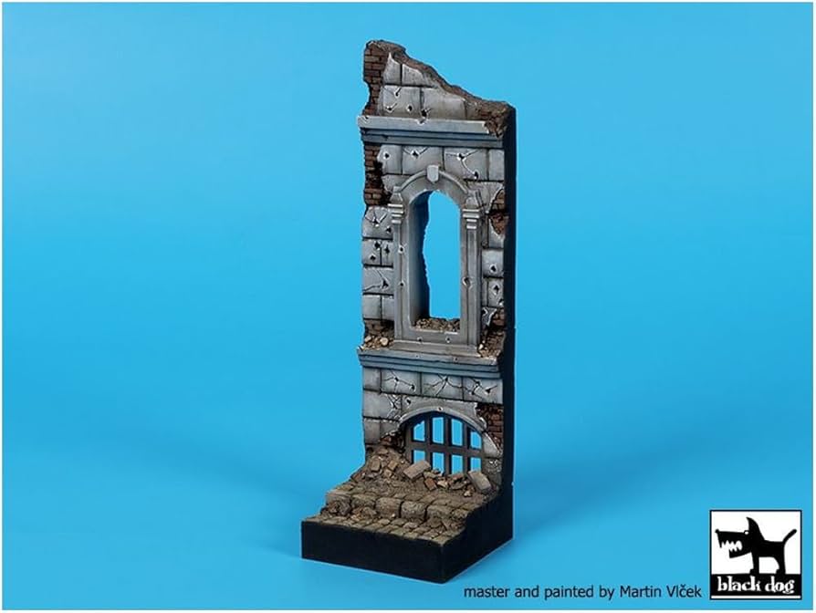 Amazon | black dog ブラックドッグ 1/35 廃墟 ジオラマベース