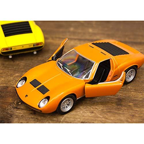 Amazon | 1971年式 ランボルギーニミウラ/レッド P400 ミニカー （1/34
