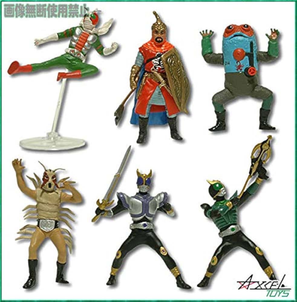 Amazon.co.jp: 即)HG仮面ライダー13恐怖の大幹部ドクトル・ゲー!?編全6