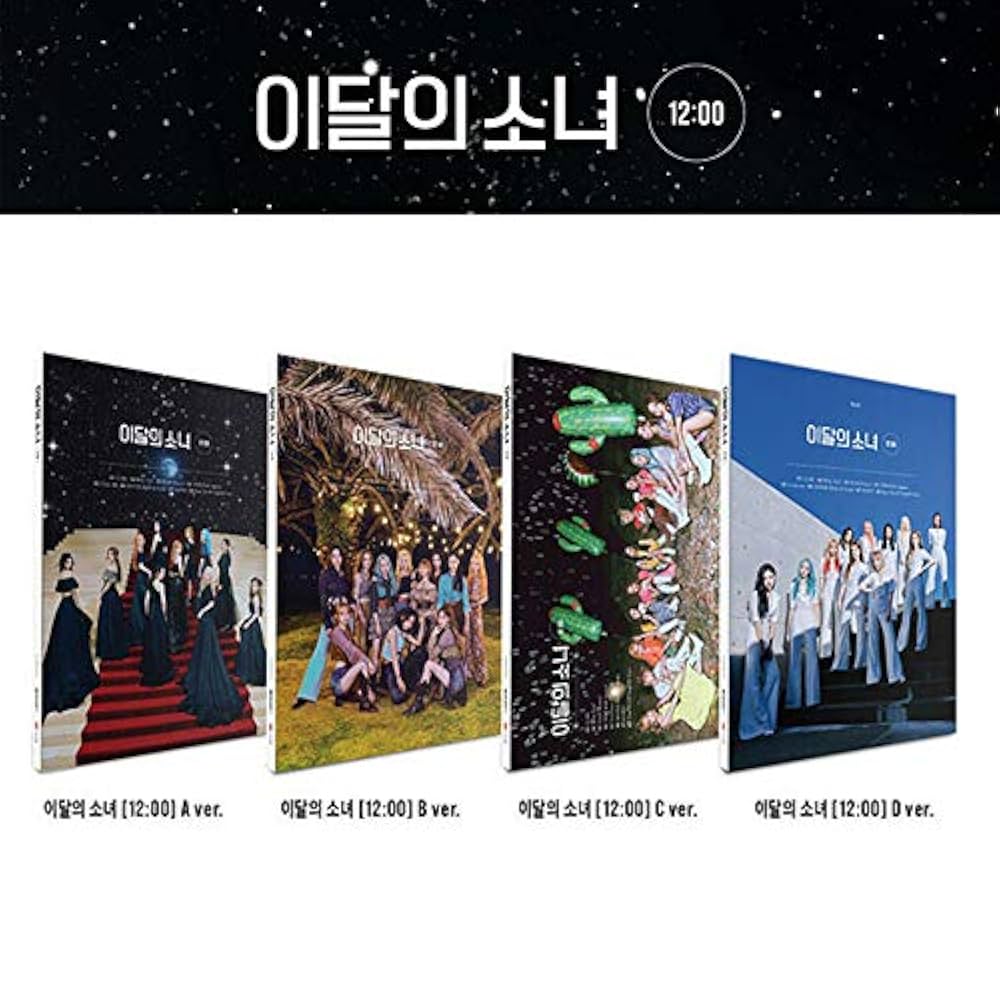 MONTHLY GIRL, LOONA - MONTHLY GIRL LOONA [12:00] 3rd Mini Album [A