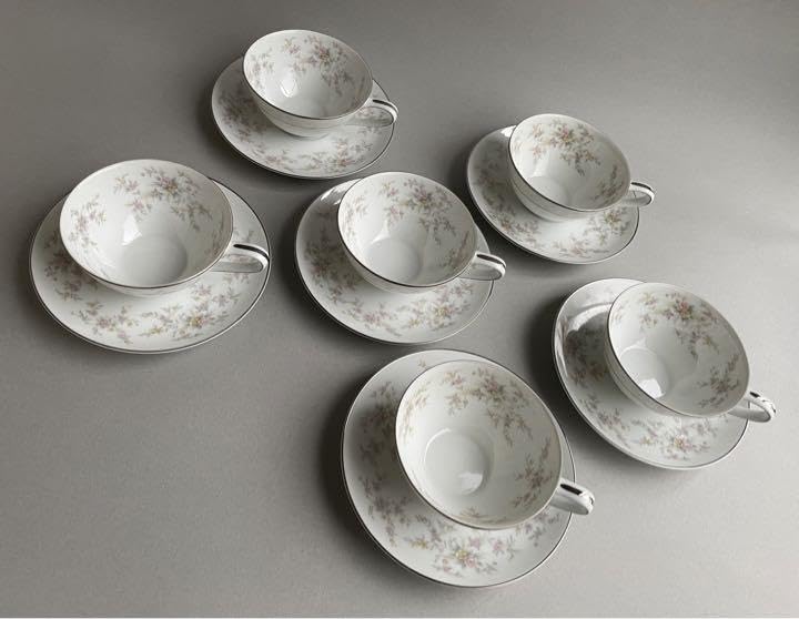 Amazon.co.jp: NORITAKE CHINA 5802 ARLENE ティーセット : おもちゃ