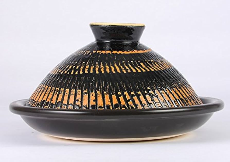 Amazon｜長谷園 ふっくらさん 土鍋 大(3-5人用) 黒らく ND-06｜土鍋