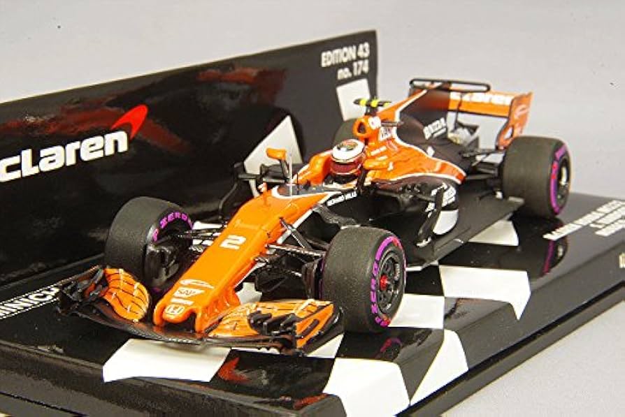 Amazon | ☆ ミニチャンプス 1/43 マクラーレン ホンダ MCL32 2017 F1
