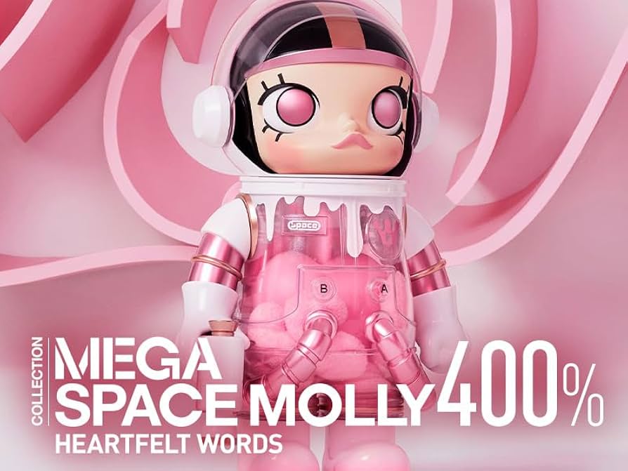 Amazon.co.jp: POP MART MEGA コレクション 400% SPACE MOLLY