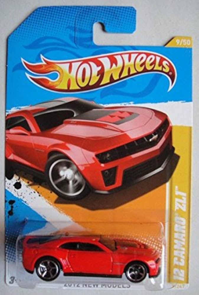 Amazon.com: Hot Wheels 2012 New Models, RED '12 Camaro ZL1 9/50