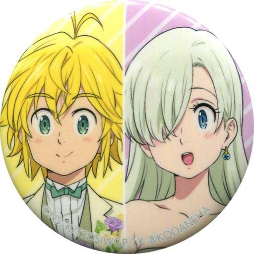 Amazon | メリオダス＆エリザベスリオネス 「七つの大罪 神々の逆鱗 缶