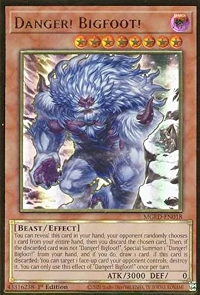 Amazon.co.jp: 【イラスト違い】遊戯王 MGED-EN018 未界域のビッグ