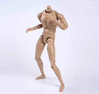 Amazon.co.jp: 1/6スケール ナローショルダー 男性 ボディドール